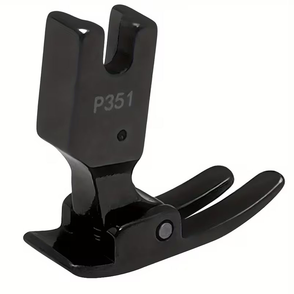 Textile Sewing Machine - P351 All Steel Presser Foot Black