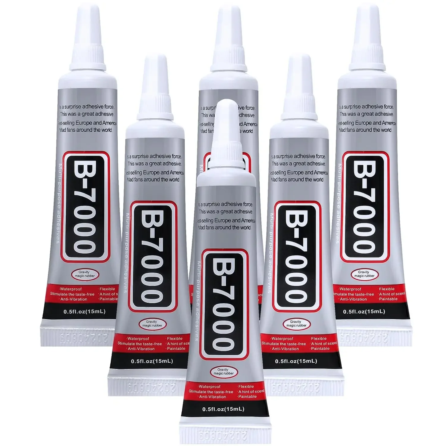 Fabric Glue Bond - ICUTE-FITTDYHE 6PCS Jewelry Glue - 15ML/0.5fl
