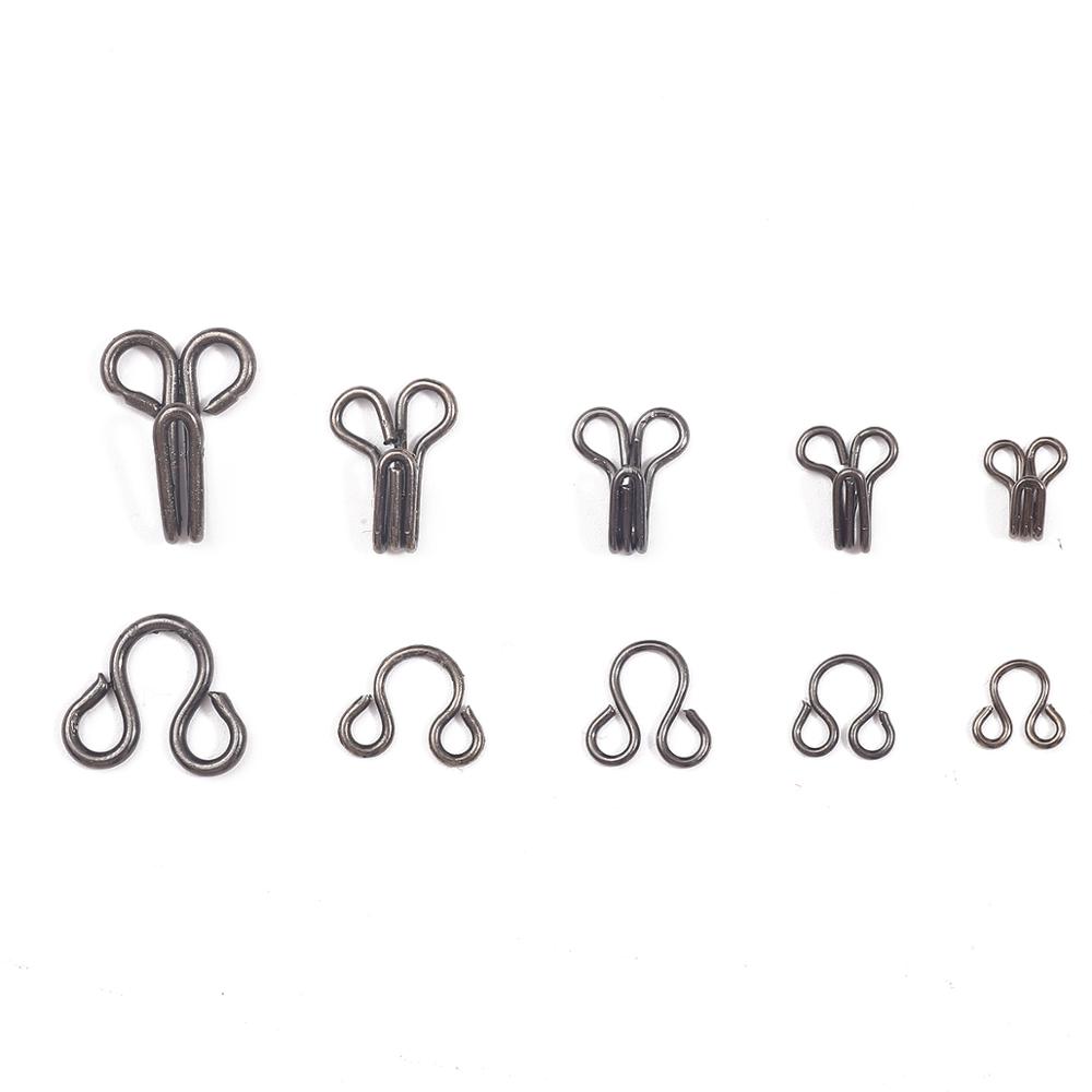 Hook Eye Fastener - 48Pcs Metal Buckle Button Shirt Hook