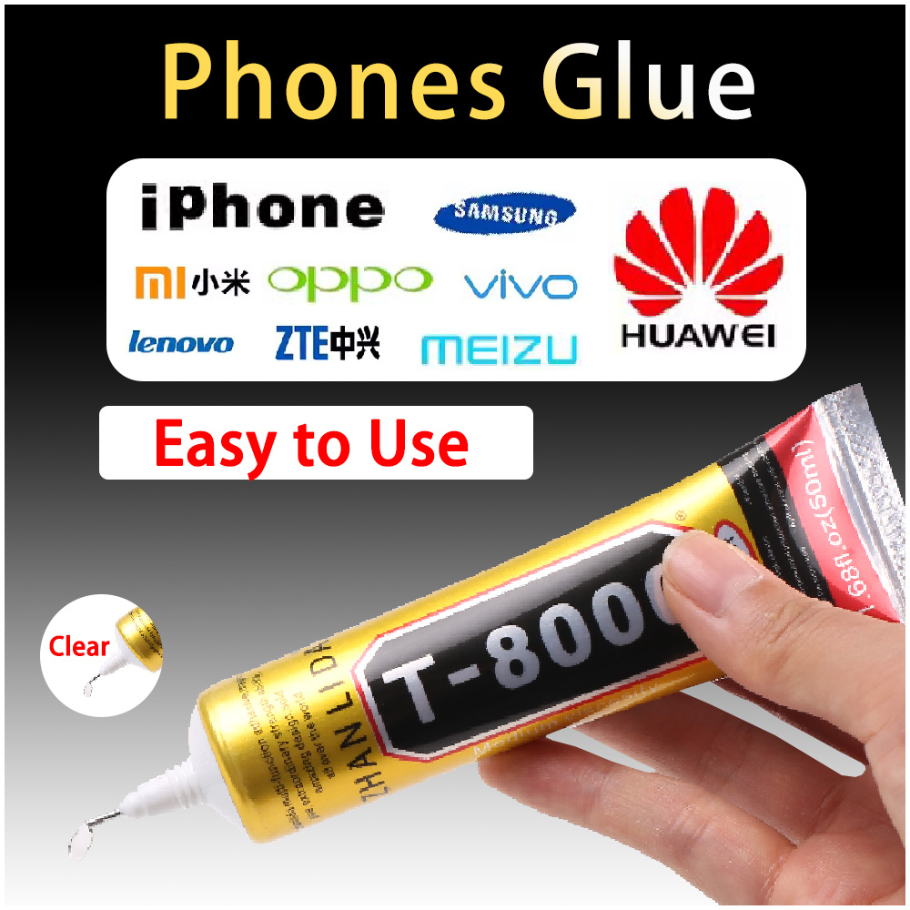 Fabric Glue Bond - T8000 Precision Glue Jewelry Rhinestone Shoe