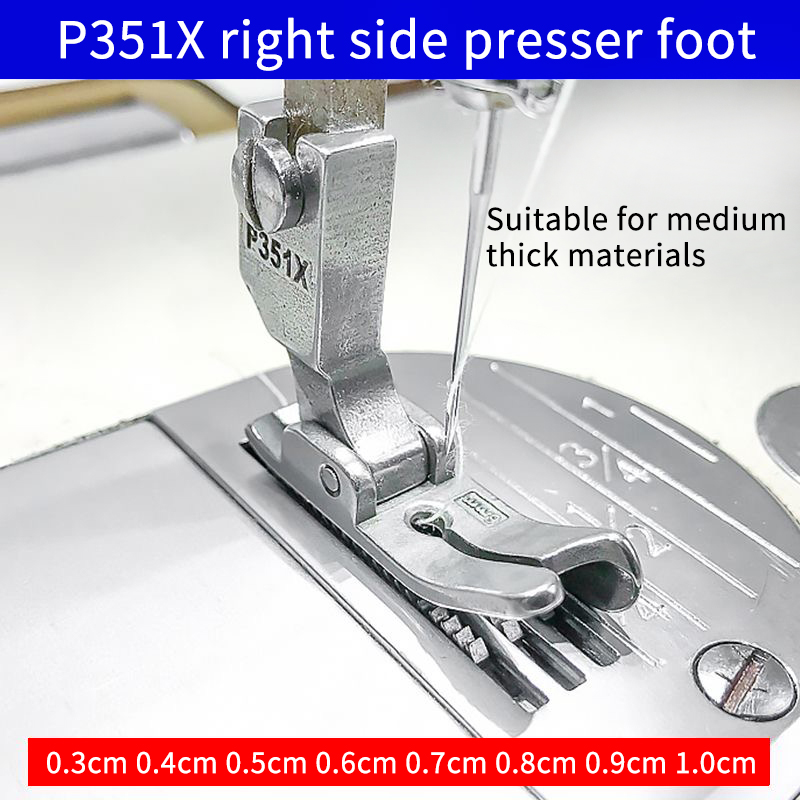 Textile Sewing Machine - Industrial flat sewing machine right blocking