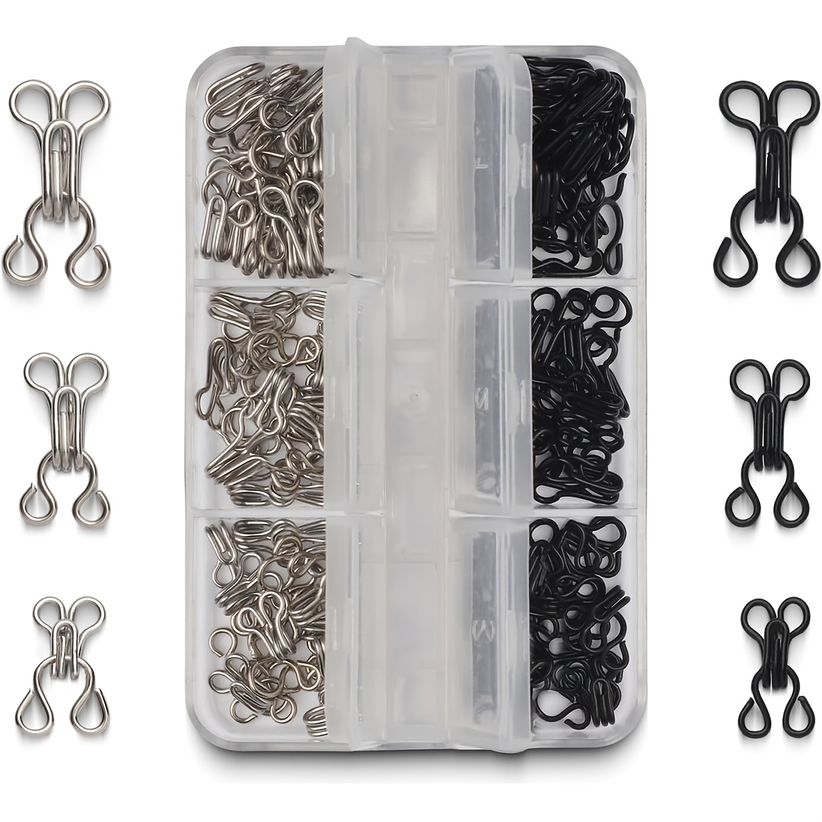 Hook Eye Fastener - Invisible Collar Hooks and Eyes Metal