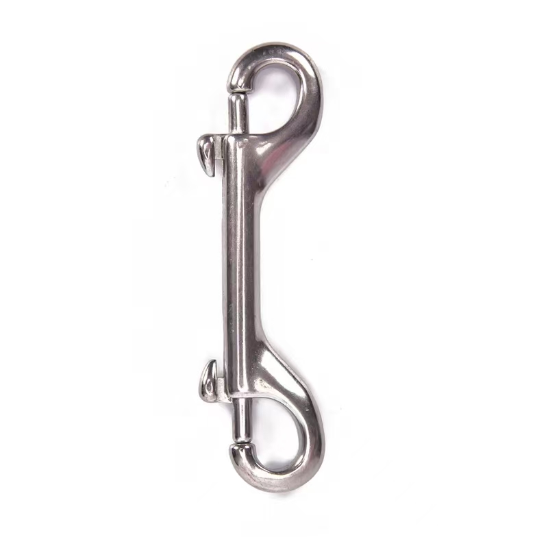 Hook Eye Fastener - DIZETION 100mm Zinc Alloy Double Ended