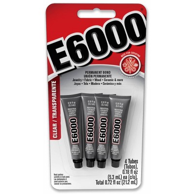 Fabric Glue Bond - Clear Adhesive Glue 4 Pack Waterproof
