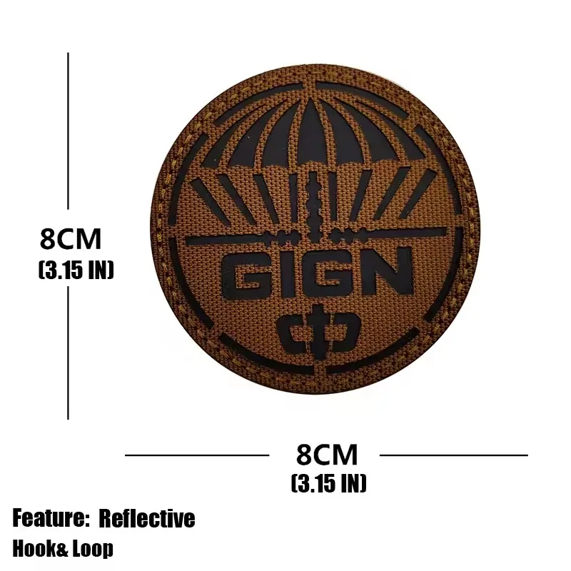 France GIGN Tactical Patches L - Sewing Jackets 评论和价格