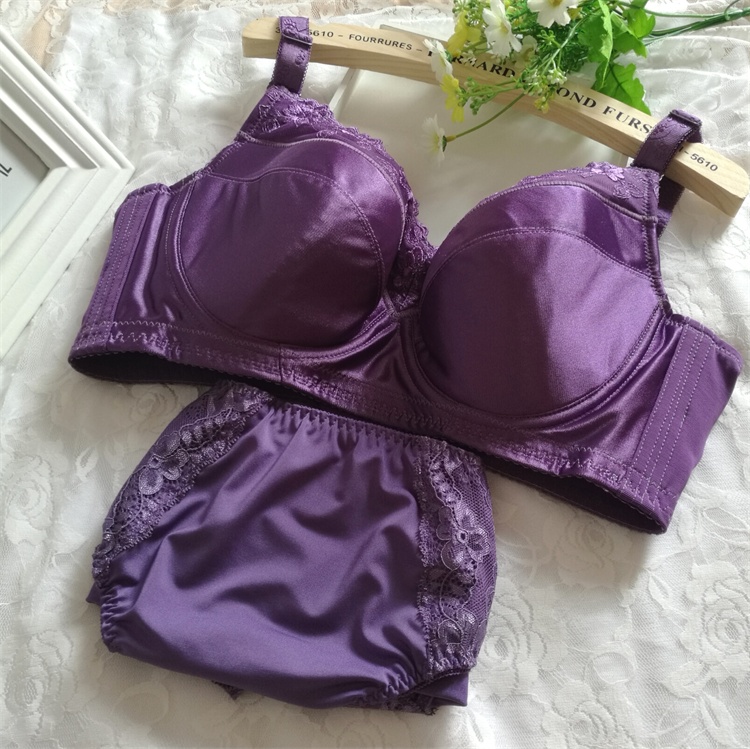 Bra Set Plus Size clothing 2 p - Hook Eye Fastener 评论和价格