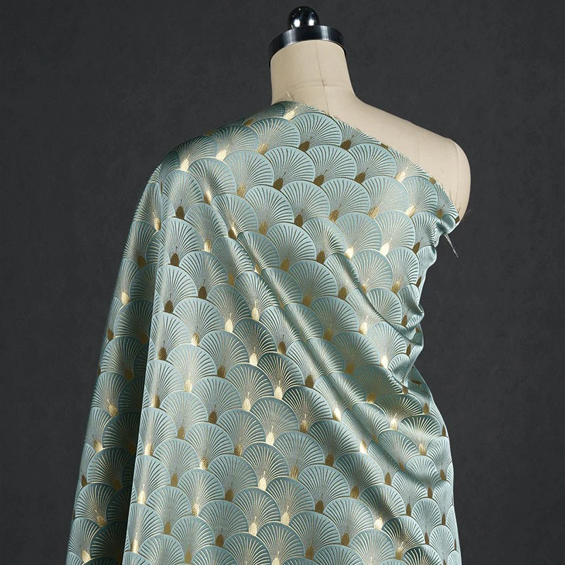 Ginkgo Leaf Fan Shaped Jacquar - Sewing Jackets 评论和价格