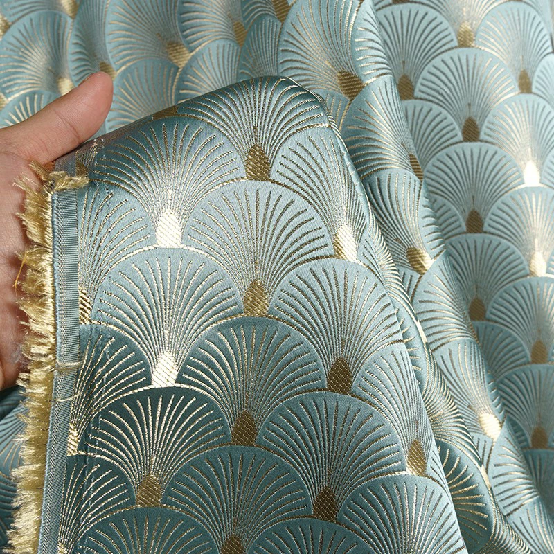 Ginkgo Leaf Fan Shaped Jacquar - Sewing Jackets 评论和价格