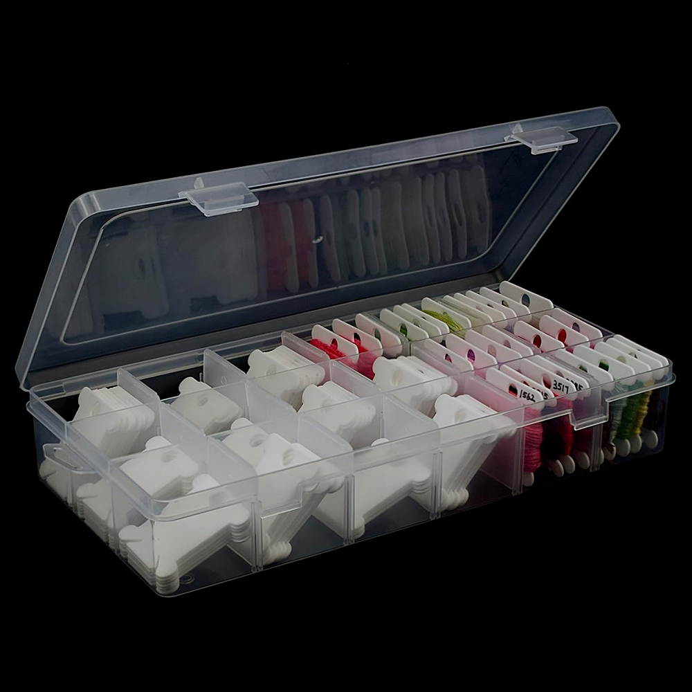 Embroidery Floss Organizer 18  - Embroidery Floss Thread 评论和价格