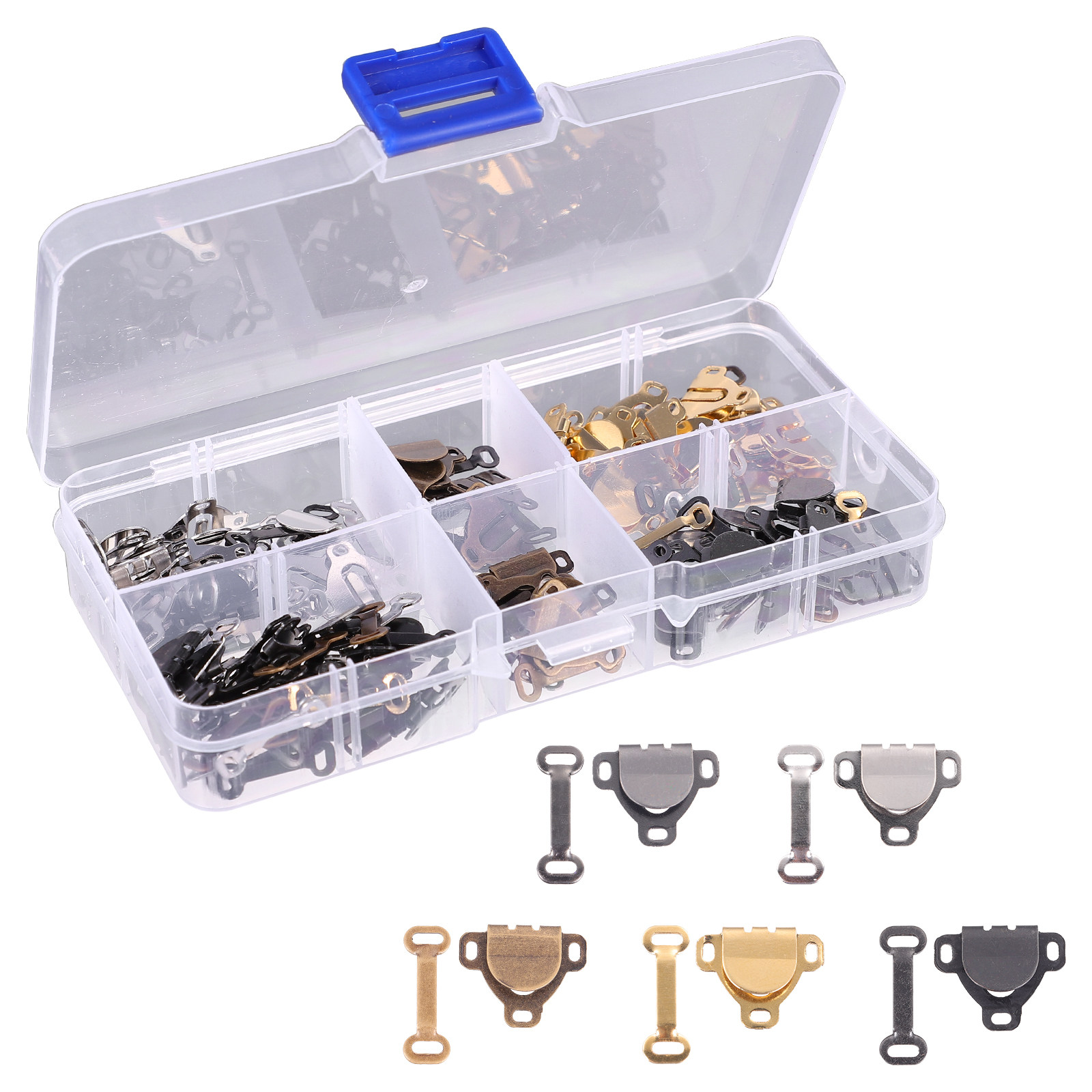 150Pcs Skirt Hooks and Eyes Se - Hook Eye Fastener 评论和价格