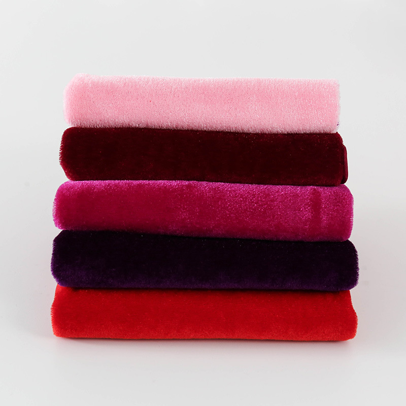 5Pcs 50x50cm Solid Color Velve - Sewing Velvet Fabric 评论和价格