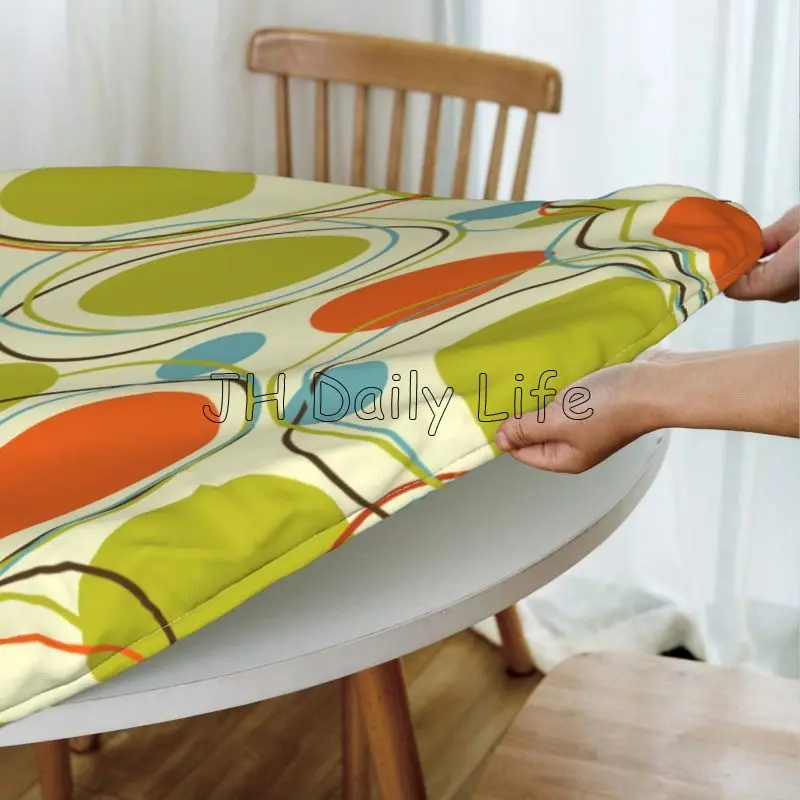 1950s Retro Yellow Abstract Mi - Century Textile & Sewing Supply Hours 评论和价格