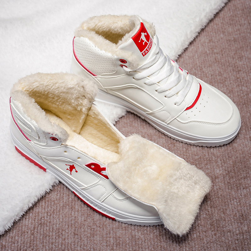 2025 New Winter Men's High-Top - Sewing Fleece 评论和价格