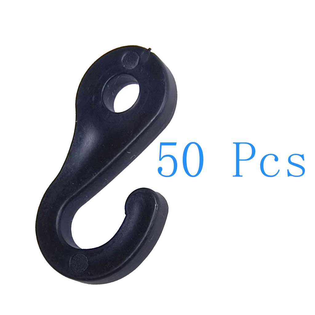 30/50/100Pcs Plastic Eye Snap  - Hook Eye Fastener 评论和价格