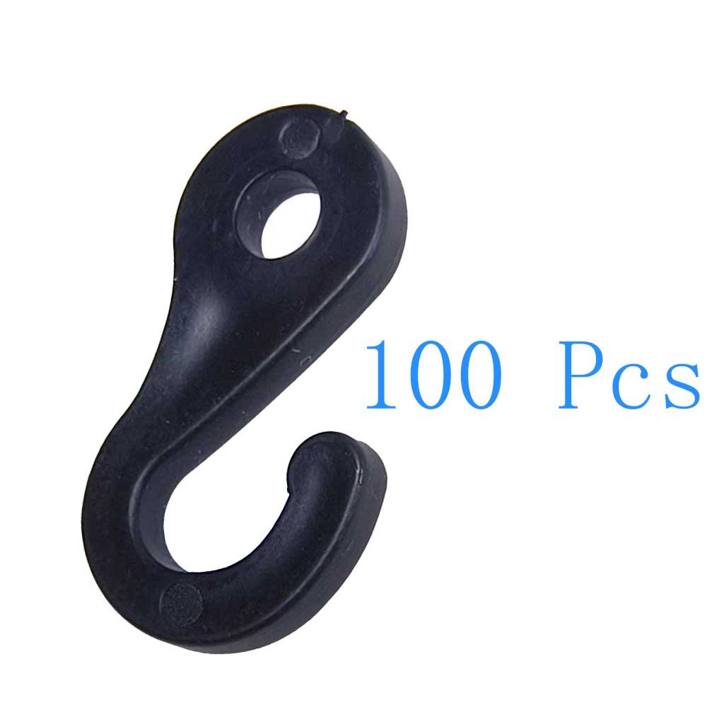 30/50/100Pcs Plastic Eye Snap  - Hook Eye Fastener 评论和价格