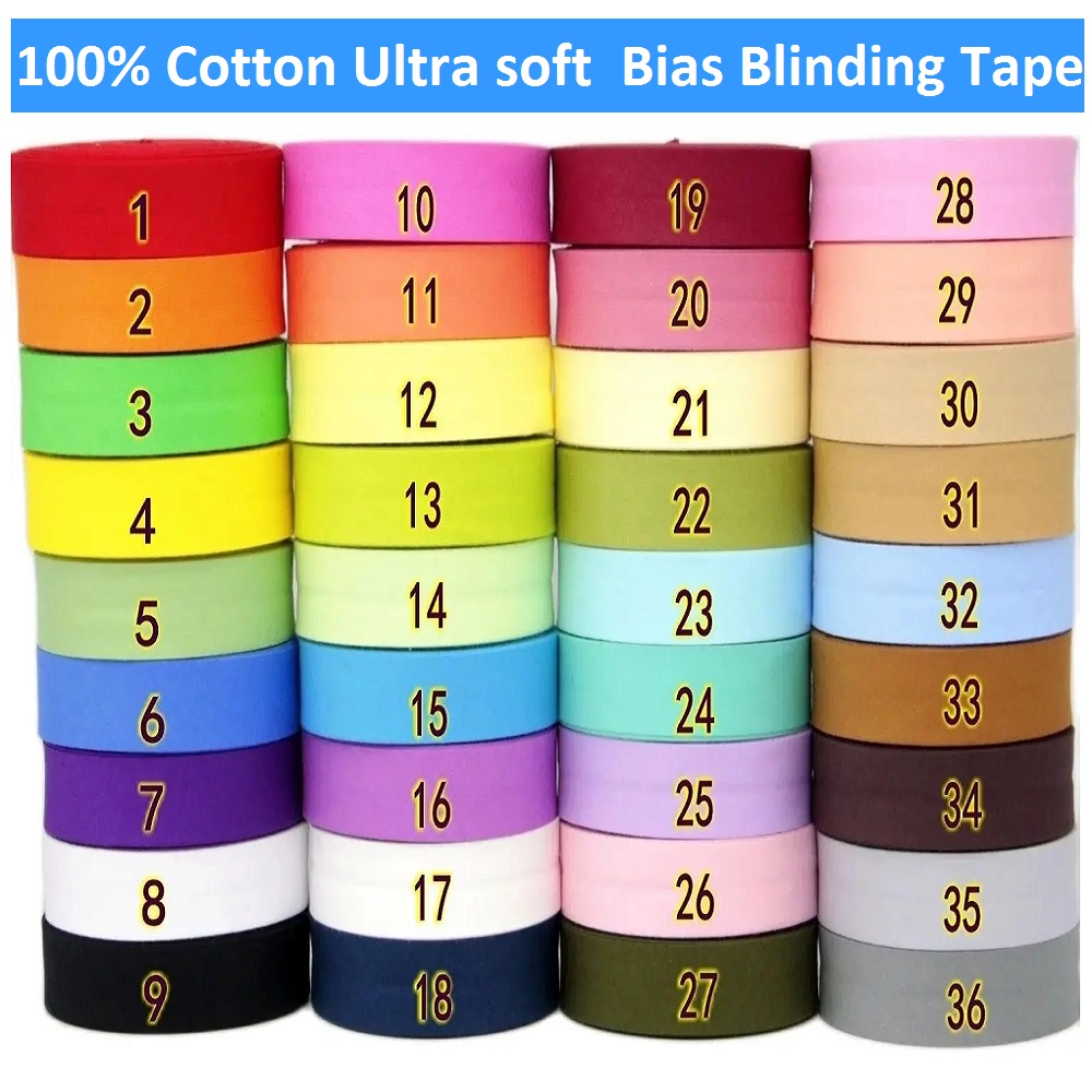 20mm Width Ultra Soft Bias Tap - Binding Tape Bias 评论和价格