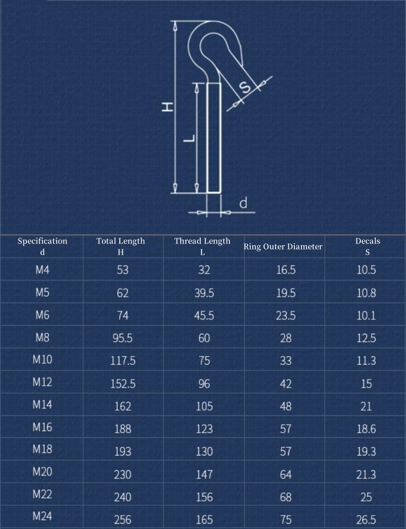 304 Stianless Steel Sheep Eye  - Hook Eye Fastener 评论和价格