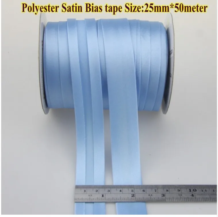 Polyester Satin Bias Tape Flan - Binding Tape Bias 评论和价格