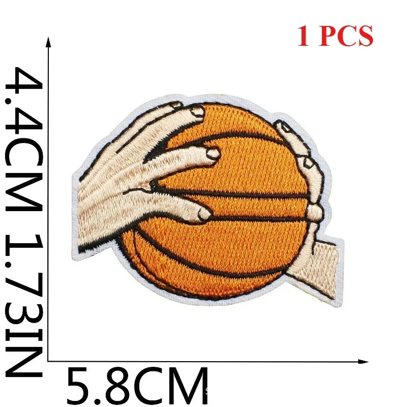 Basketball Embroidery Cloth St - Sewing Label 评论和价格