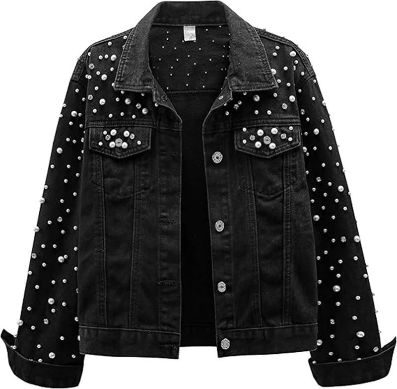 New Pearl Denim Jackets for Wo - Sewing Jackets 评论和价格