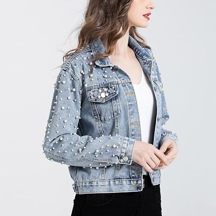 New Pearl Denim Jackets for Wo - Sewing Jackets 评论和价格