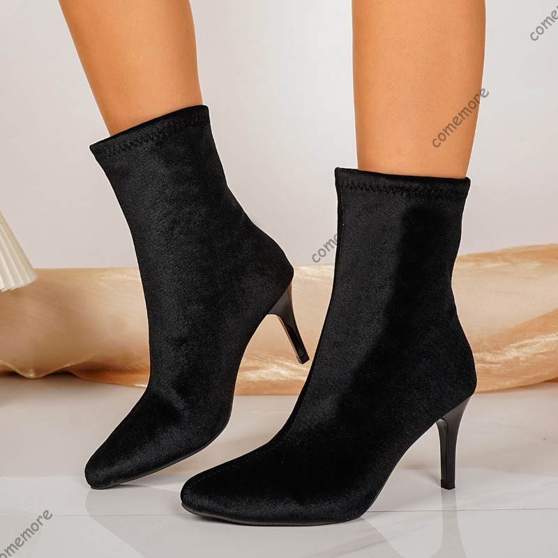 Women's Size36-43 Velvet Ankle - Sewing Velvet Fabric 评论和价格