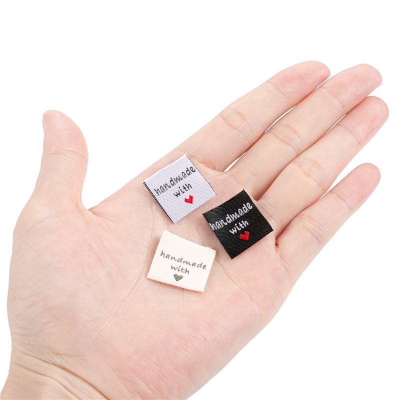 A02M-300 Pcs Handmade Sew-On W - Sewing Label 评论和价格