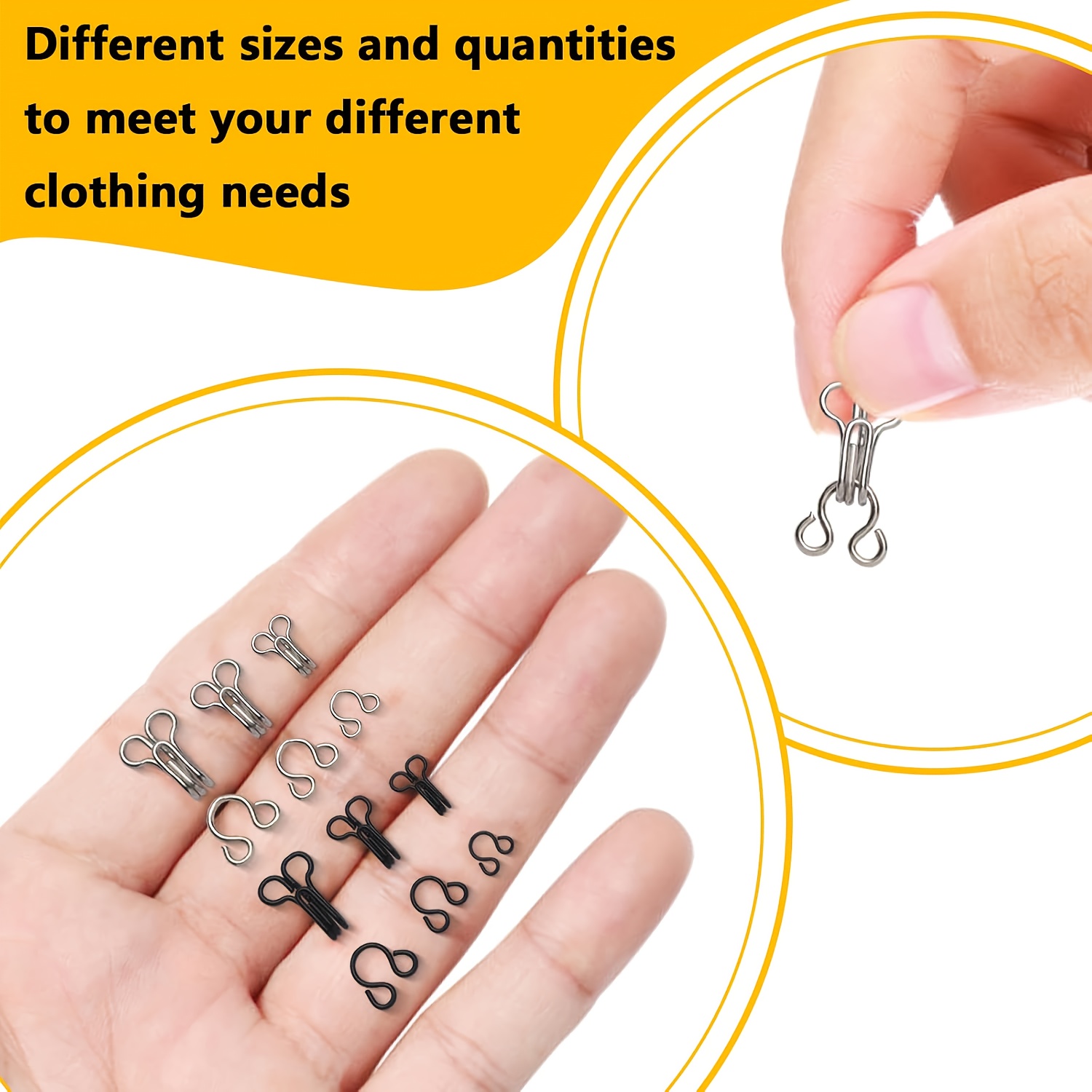 Invisible Collar Hooks and Eye - Hook Eye Fastener 评论和价格