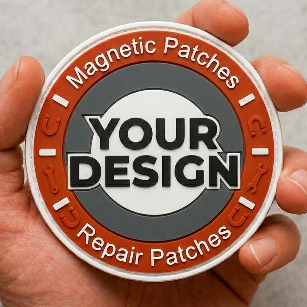 Custom 3D PVC Rubber Hook & Lo - Sewing Label 评论和价格