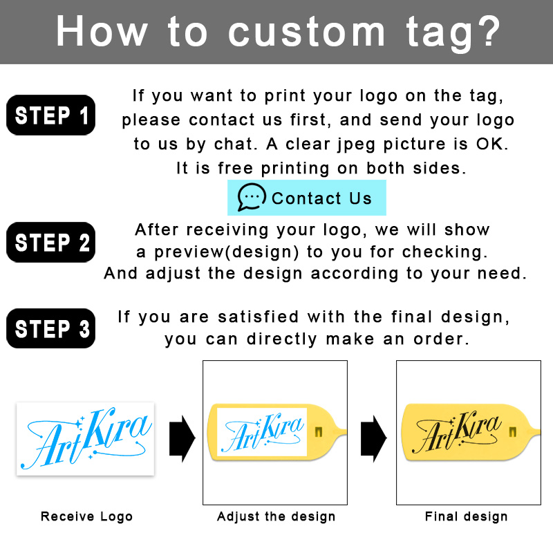 100Pcs Custom Clothing Hang Ta - Sewing Label 评论和价格