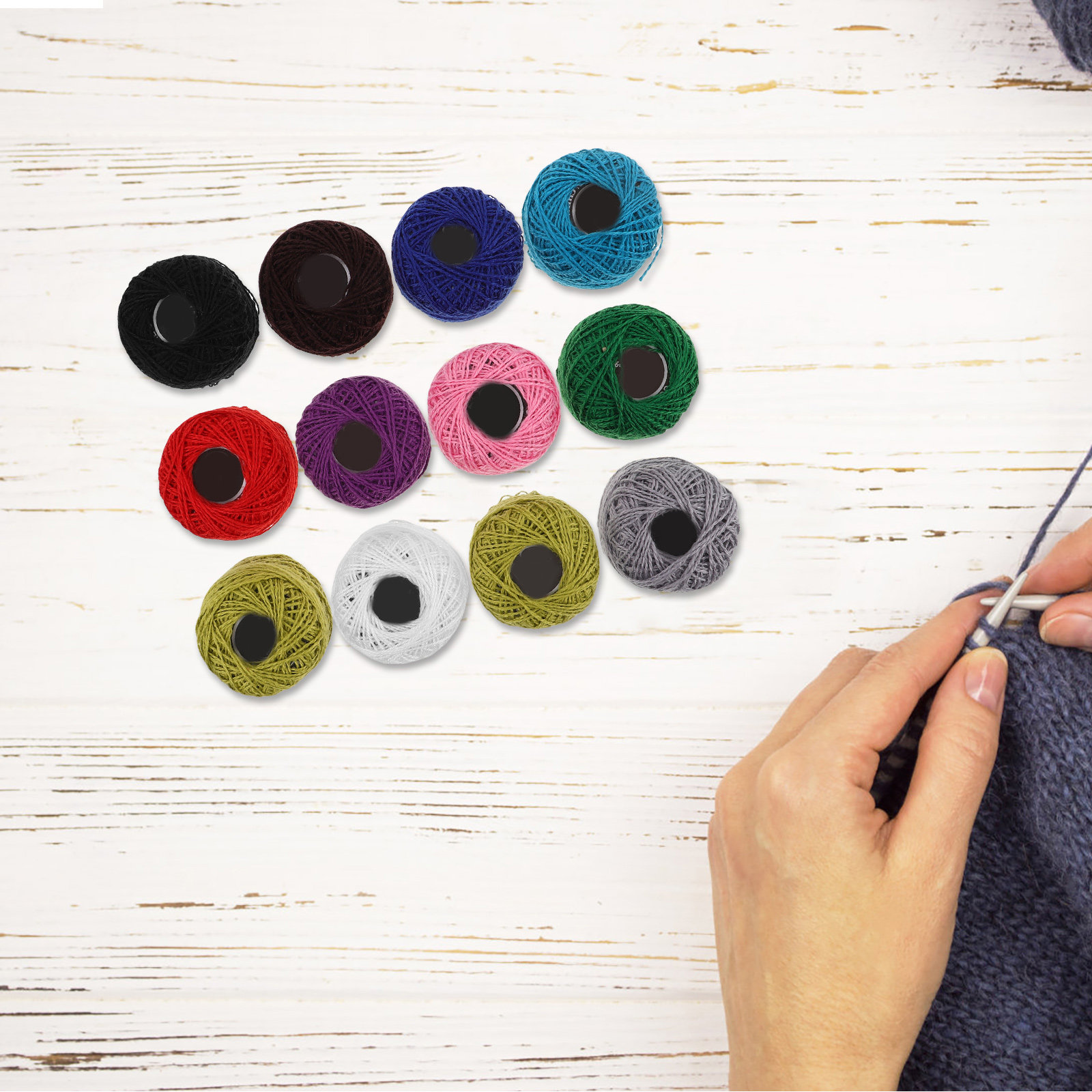 12Pcs Cotton Embroidery Floss  - Embroidery Floss Thread 评论和价格