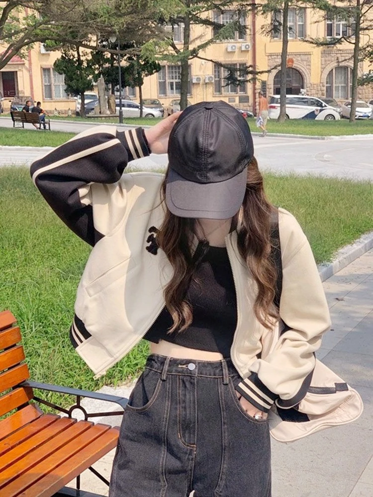 ​Versatile Retro Baseball Jack - Sewing Jackets 评论和价格