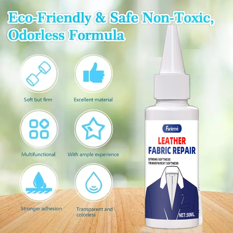 Flexible Clear Fabric Repair A - Fabric Glue Bond 评论和价格