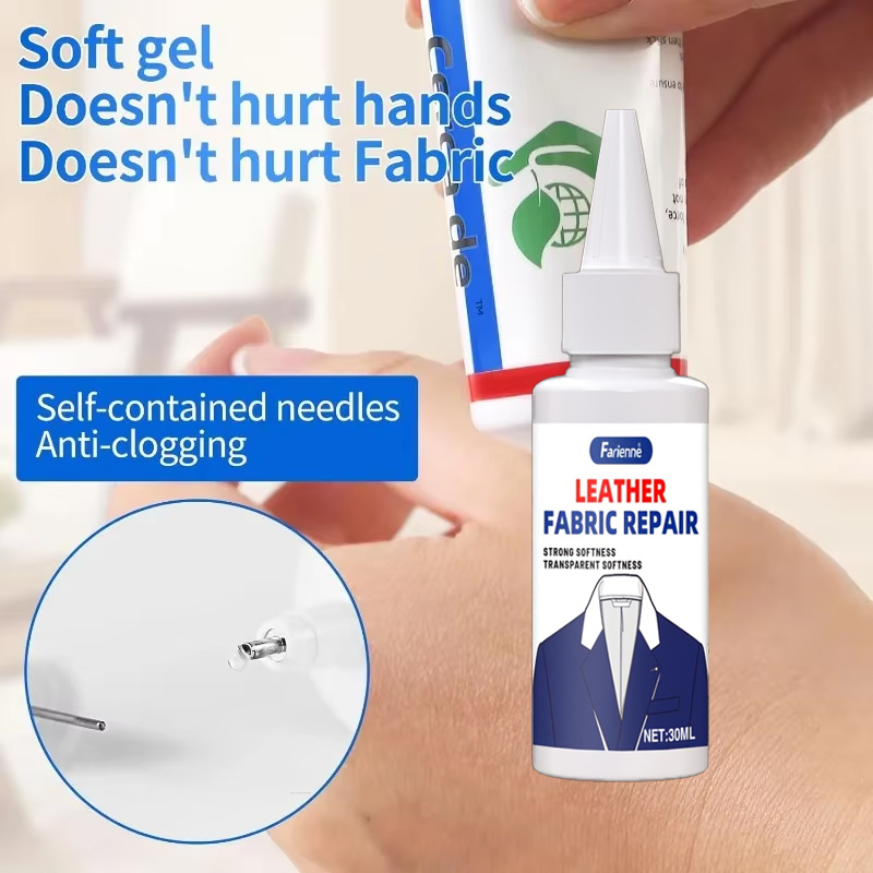 Flexible Clear Fabric Repair A - Fabric Glue Bond 评论和价格