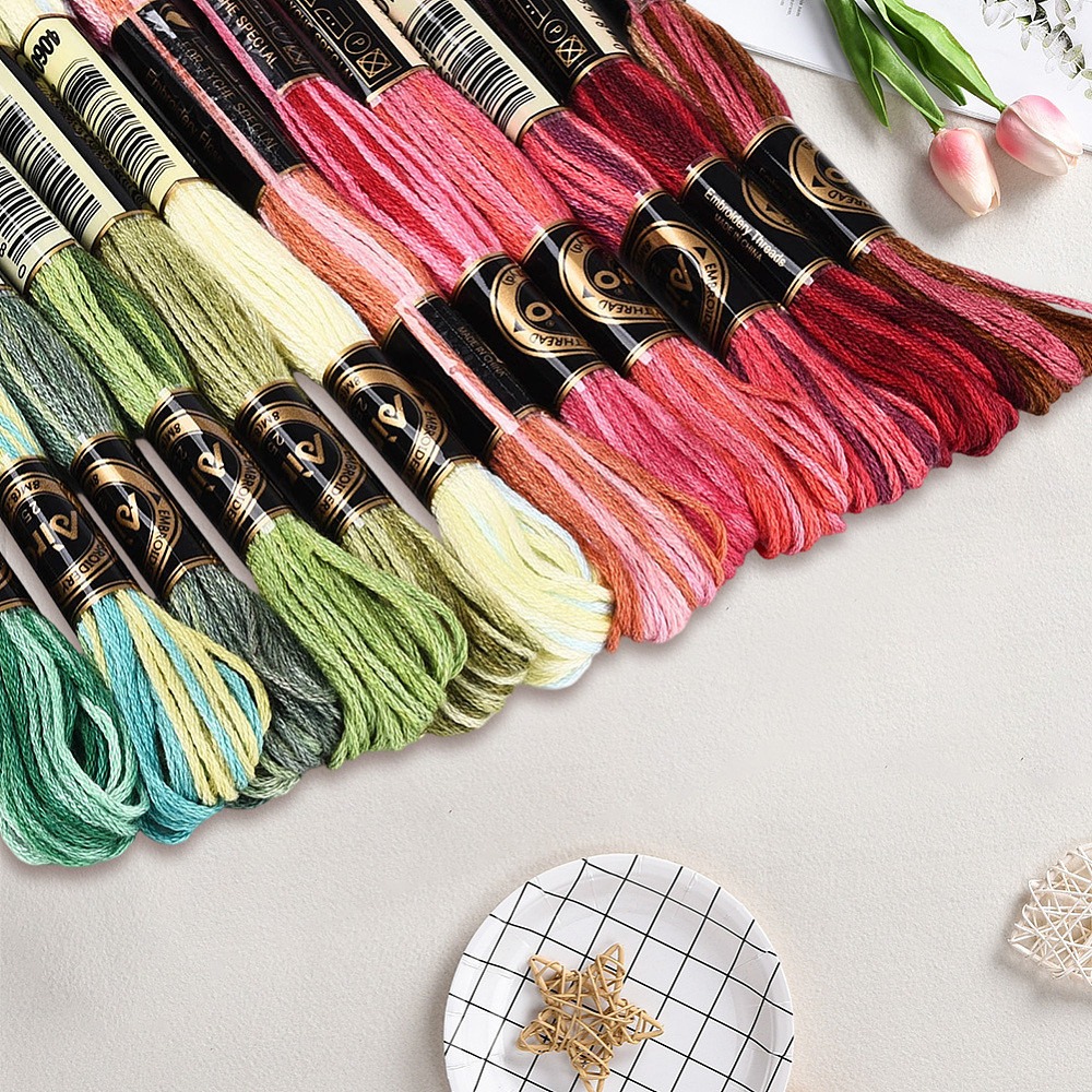 105 Yards Stitch Floss Embroid - Embroidery Floss Thread 评论和价格