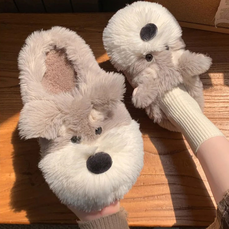 Dog Home Fuzzy Slipper Women P - Sewing Fleece 评论和价格