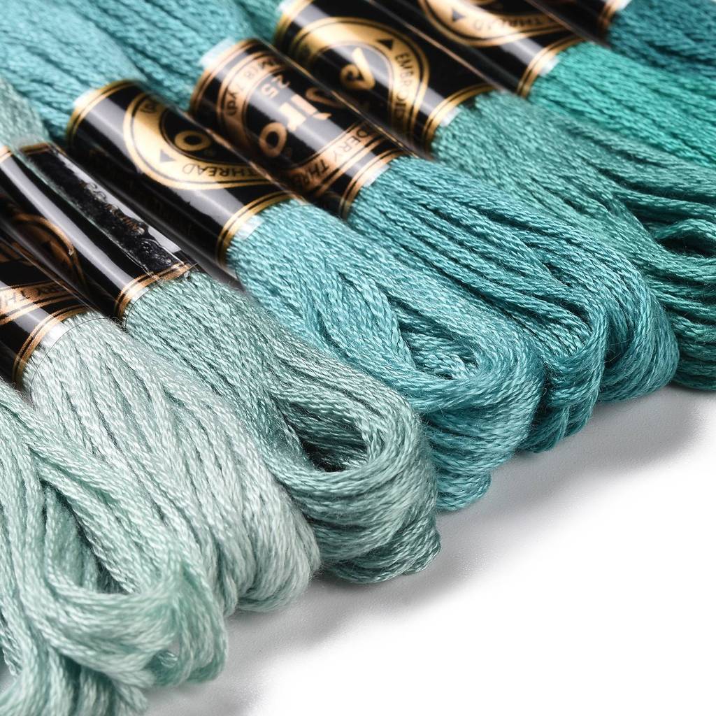 1Set 8 Skeins 0.5mm 6-Ply Poly - Embroidery Floss Thread 评论和价格