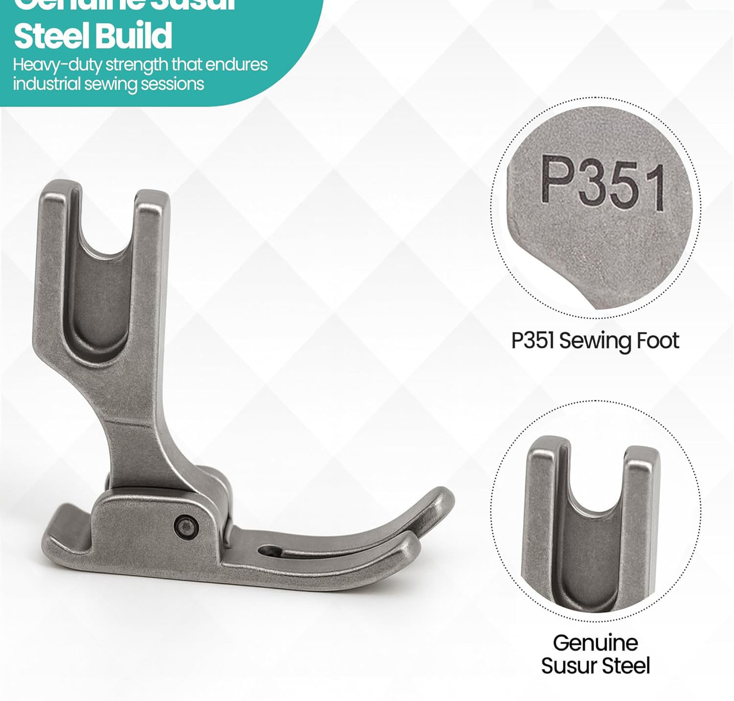 P351 Standard Presser Foot for - Textile Sewing Machine 评论和价格
