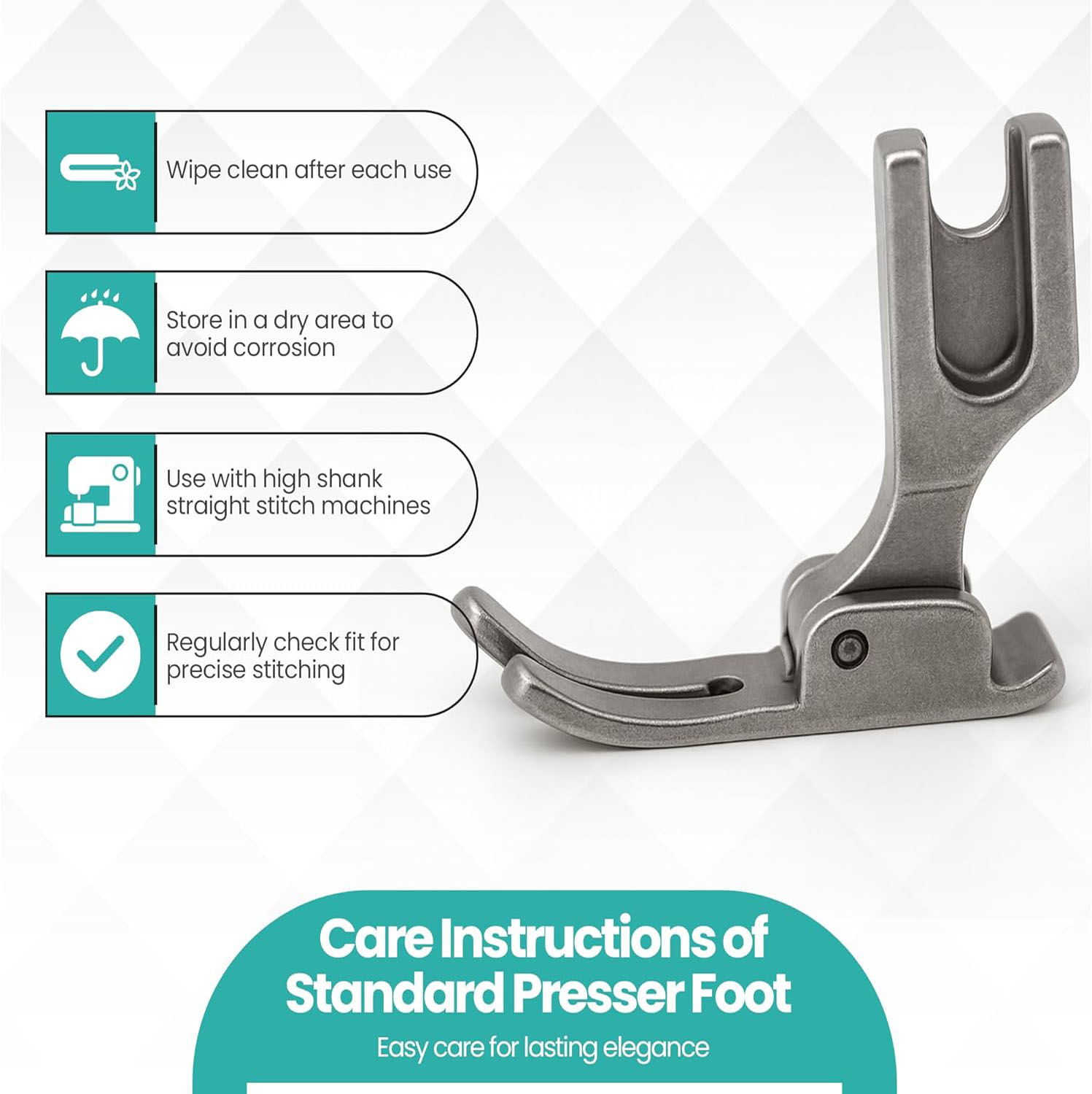 P351 Standard Presser Foot for - Textile Sewing Machine 评论和价格